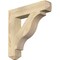 Ekena Millwork Funston Craftsman Rough Sawn Bracket, Douglas Fir, 4"W x 22"D x 22"H BKT04X22X22FST04RDF - alternate 1